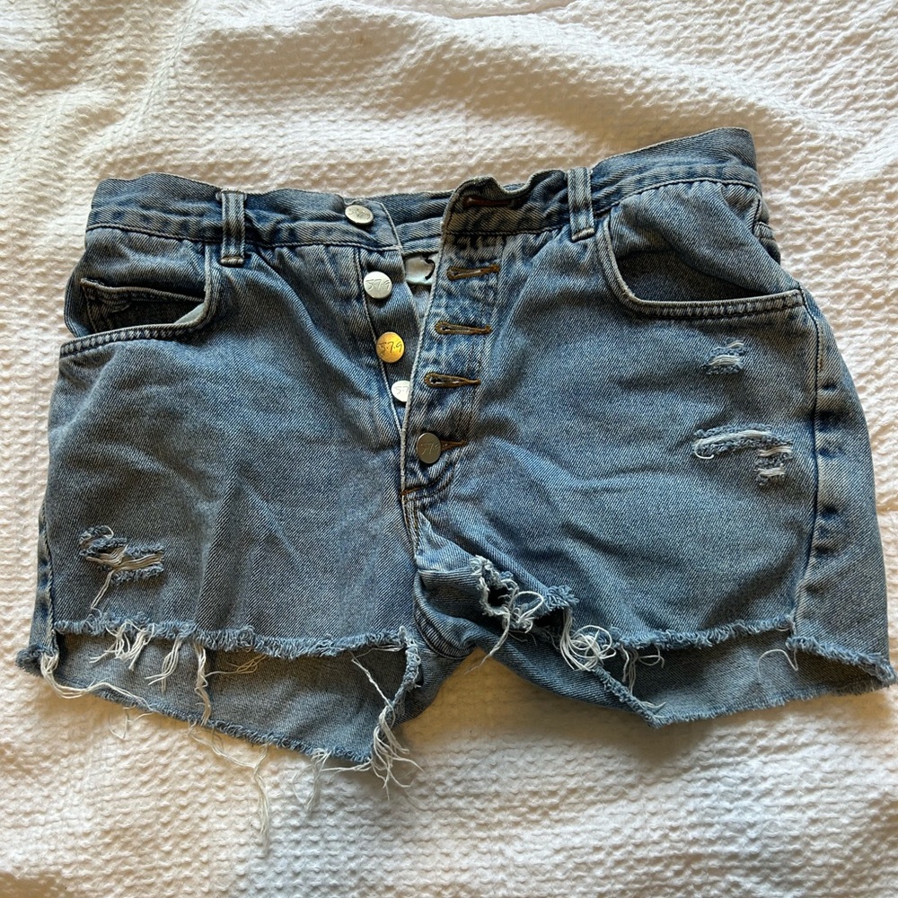 Jean shorts, size 8, brand 579